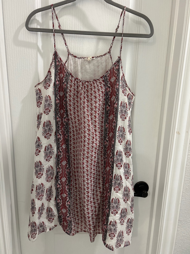 Joie Pink And Red Sundress